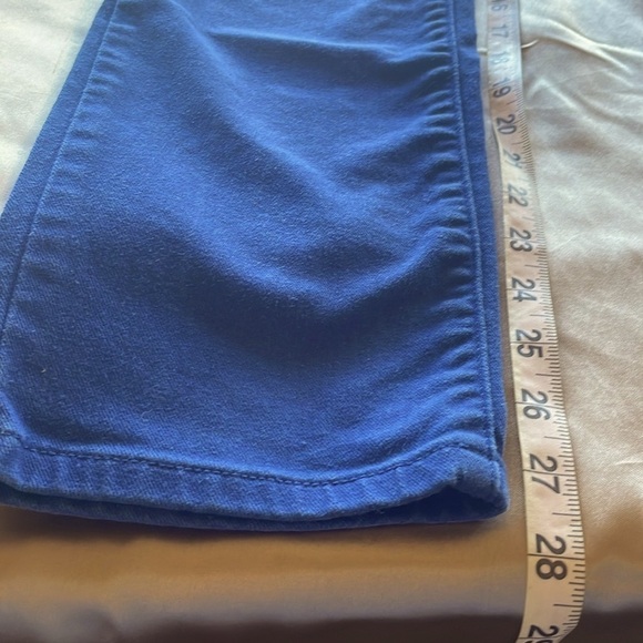 CALVIN KLEIN Slim Fit Skinny Jeans Stretch Splendor Royal Blue Size 10 - Picture 10 of 15